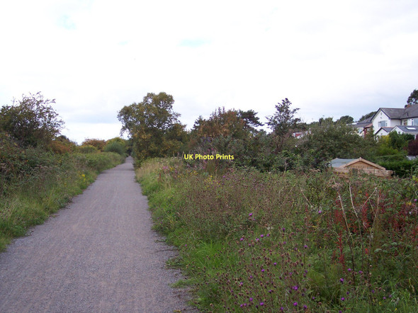 Photo 6"x4" Wirral Way runs parallel to Pipers Way Heswall c2011