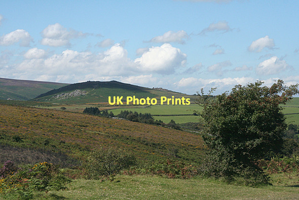 Photo 6"x4" Ilsington: towards Chinkwell Tor Bonehill\/SX7277 c2011