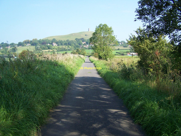 Photo 6"x4" Lane To Glastonbury Glastonbury c2011