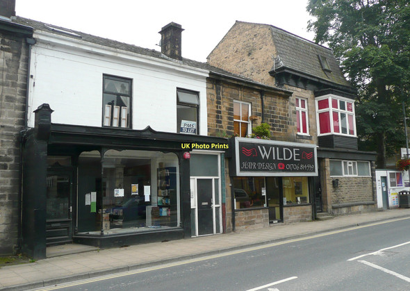Photo 6"x4" Shops, Burnley Road, Todmorden Todmorden c2011