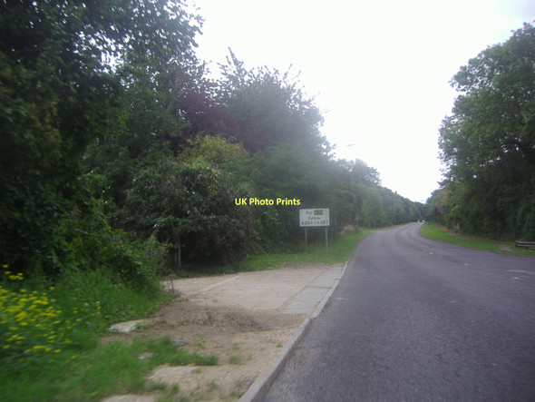 Photo 6"x4" The A224 approaching Badgers Mount Badgers Mount c2011