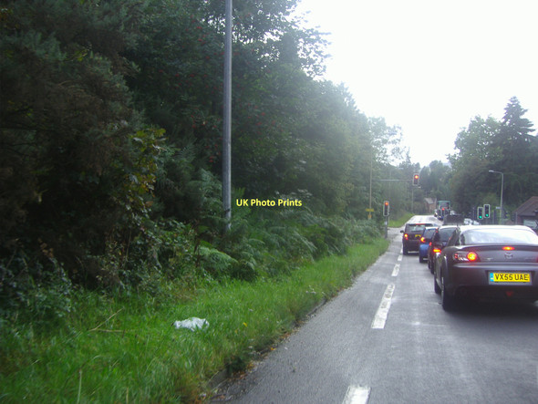 Photo 6"x4" Lights at the B269 junction in Limpsfield Limpsfield Common c2011