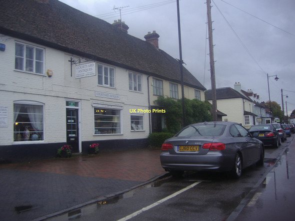 Photo 6"x4" Shops on Brasted High Street Brasted c2011
