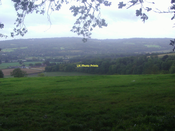 Photo 6"x4" View from the Nower Knockholt c2011