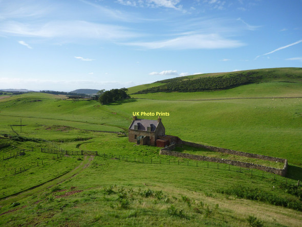Photo 6"x4" East Lothian Landscape : Blue and Green at Lucknow Stenton\/NT6274 c2011