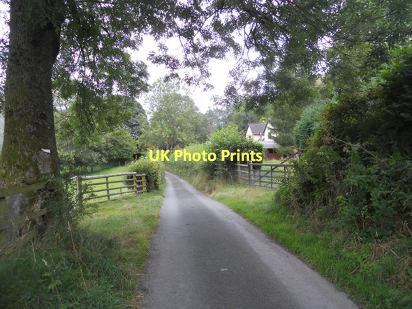 Photo 6"x4" Lane near Afon Eirth Pencraig\/SJ0427 c2011