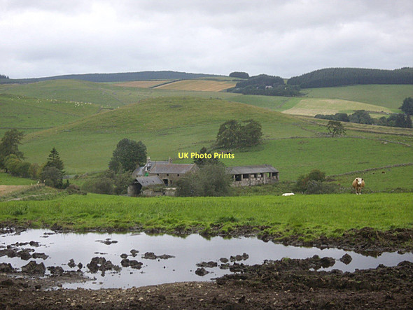 Photo 6"x4" Templand farm Rhynie\/NJ4927 c2011