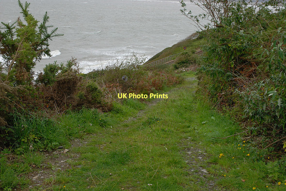 Photo 6"x4" Track heading towards the shore Gwastadgoed c2011