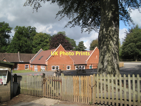Photo 6"x4" Berkswell C of E Primary School and playground  Berkswell c2011