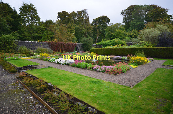 Photo 6"x4" Pond in Dunvegan Castle Gardens Garrachan c2011