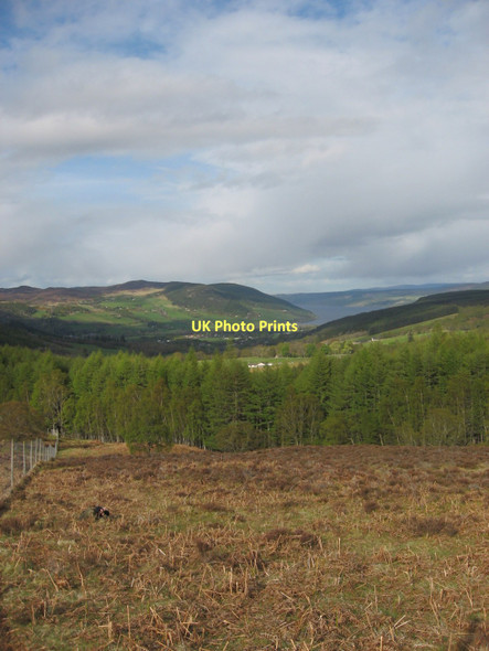 Photo 6"x4" From the NE ridge of Sron Dubh Bunloit c2009
