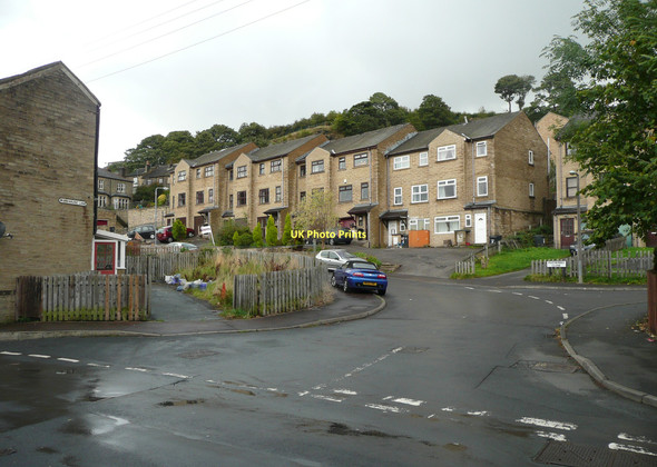 Photo 6"x4" Workhouse Lane and Featherbed Close, Greetland Elland c2011