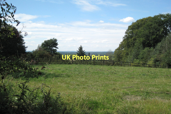 Photo 6"x4" A paddock with a view, old Meriden  Eaves Green c2011