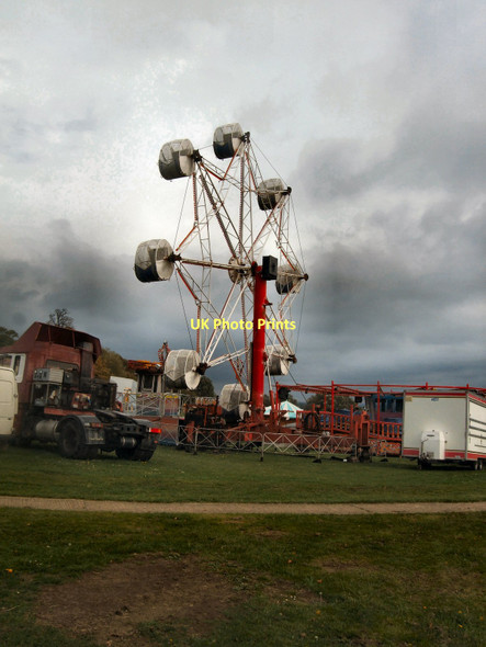 Photo 6"x4" Funfair at Ringmer Ringmer c2011
