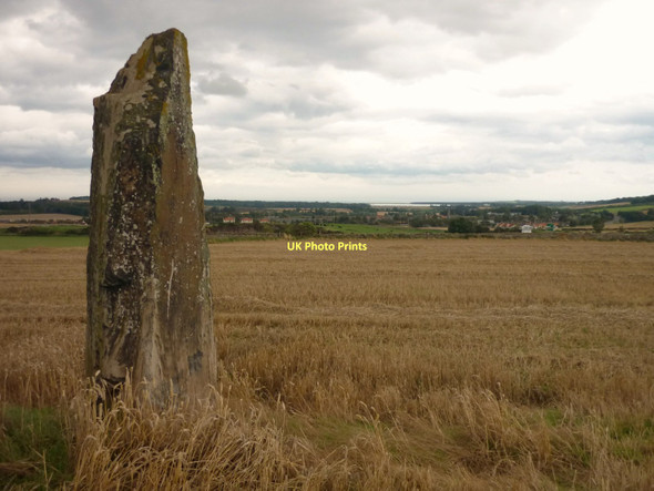 Photo 6"x4" Pencraig Hill Standing Stone East Linton c2011