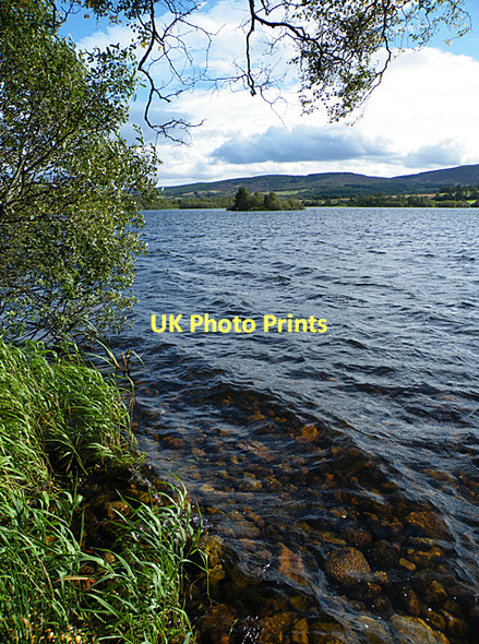 Photo 6"x4" Loch Kinord Dinnet c2011