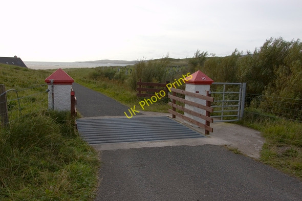 Photo 6"x4" Gateway and cattle grid, Losgaintir Losgaintir c2009