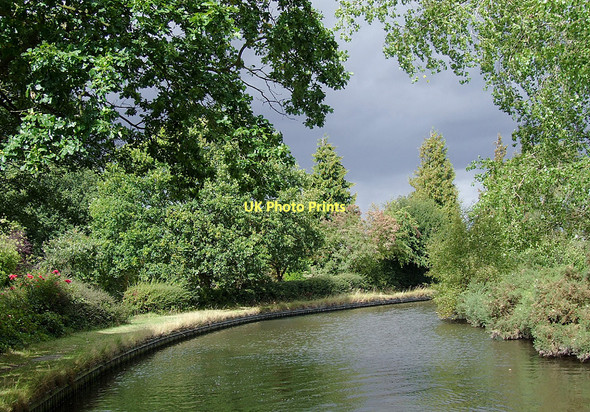 Photo 6"x4" Staffordshire and Worcestershire Canal at Four Ashes, Staffordshire Crateford\/SJ9009 c2011