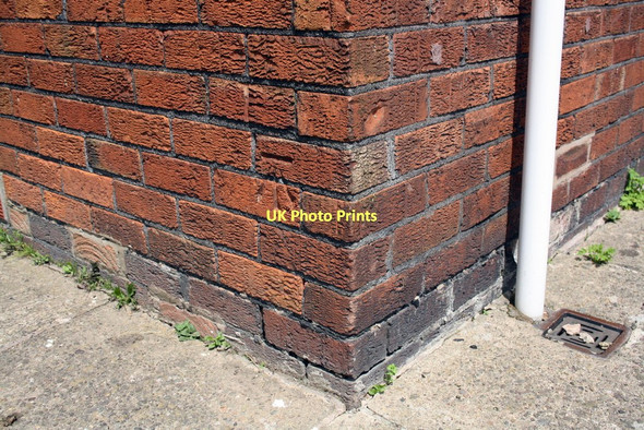 Photo 6"x4" Benchmark on #54 Jubilee Road Carlisle c2011