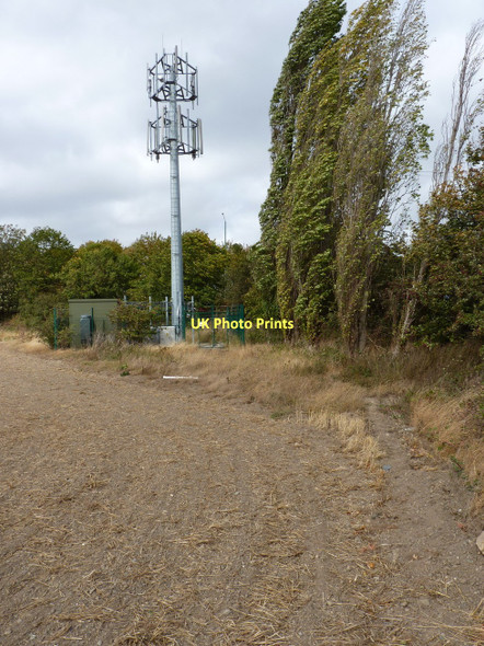 Photo 6"x4" Mobile phone mast, Weeping Cross Shrewsbury c2011