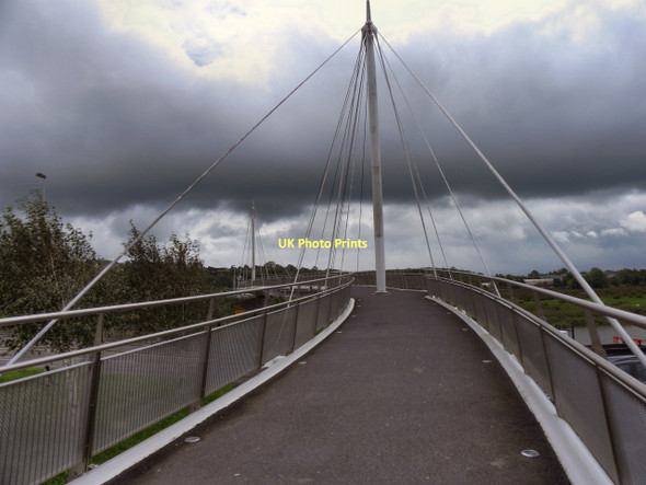 Photo 6"x4" Pont King Morgan, Carmarthen Carmarthen\/Caerfyrddin c2011