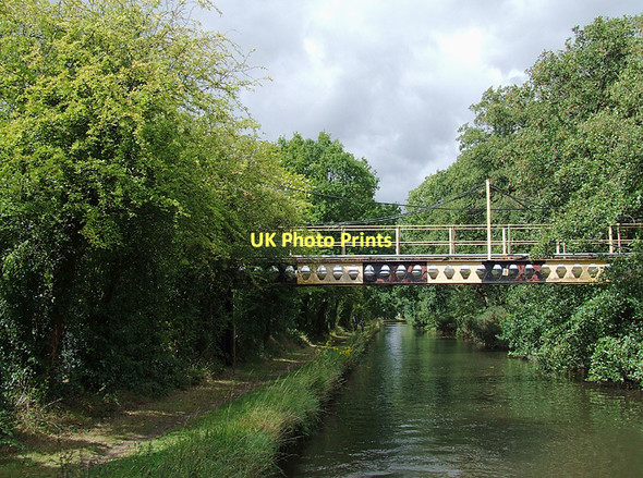 Photo 6"x4" Staffordshire and Worcestershire Canal at Four Ashes, Staffordshire Crateford\/SJ9009 c2011 P1