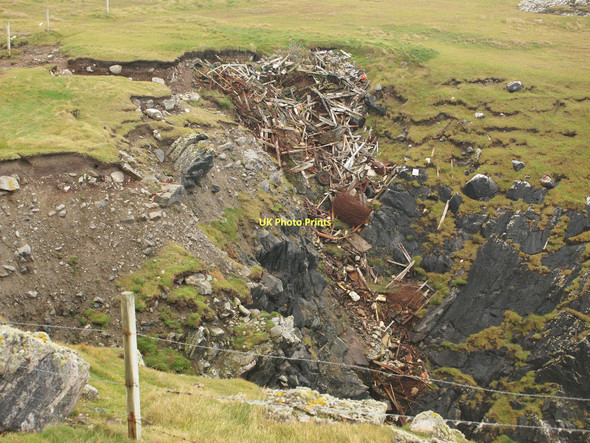 Photo 6"x4" Coastal rubbish dump Labost c2011