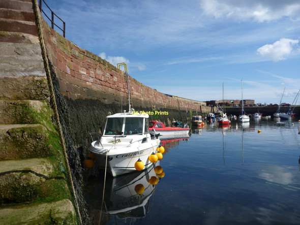 Photo 6"x4" Coastal East Lothian : Sunday Afternoon at Victoria Harbour, Dunbar Dunbar c2011