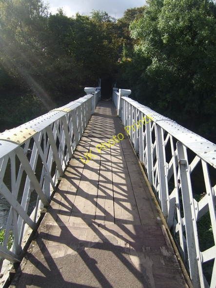 Photo 6"x4" Footbridge over the River Trent Armitage\/SK0716 c2009