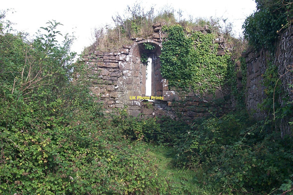 Photo 6"x4" Keenaghan church ruin Belleek c2002