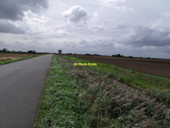 Photo 6"x4" Thorpe Bank and Thorpe Drain Little Steeping c2011