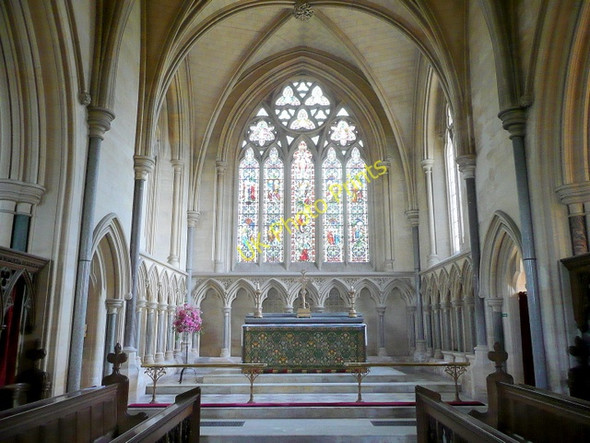 Photo 6"x4" St. Andrew's church, Toddington - chancel Toddington\/SP0332 c2009