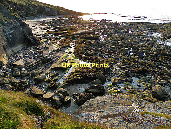 Photo 6"x4" Beach at Covesea Covesea c2011