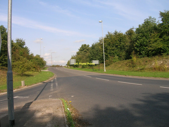 Photo 6"x4" Slip road onto the A1 Skelbrooke c2011