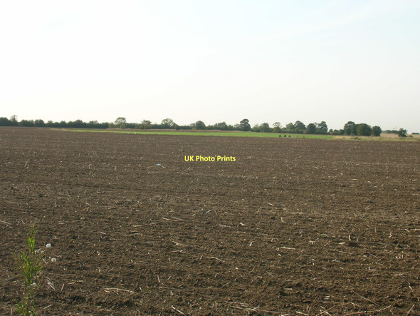 Photo 6"x4" Farmland off Straight Lane Hampole c2011