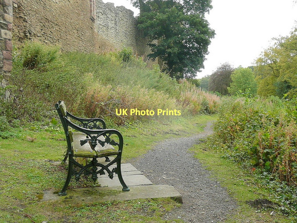 Photo 6"x4" Below the walls Ludlow c2011