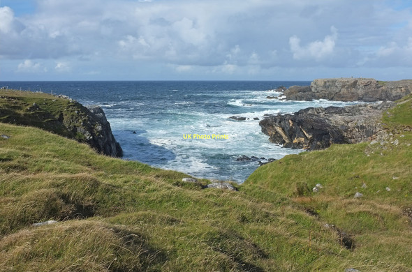 Photo 6"x4" Inlet between Rubha Bratag and Rubha Glas Siabost bho Dheas c2011