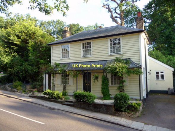 Photo 6"x4" Clapboard Cottage, Church Hill, London N21 Southgate\/TQ3094 c2011