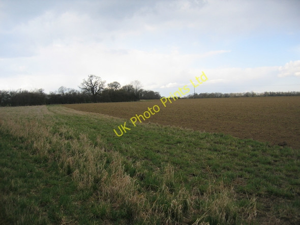 Photo 6"x4" County Boundary Wormleighton c2006