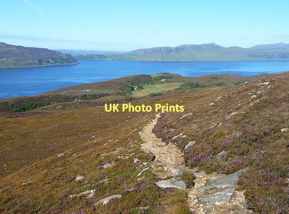 Photo 6"x4" The Dun Caan path Oskaig c2011