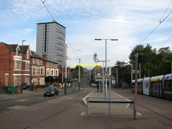 Photo 6"x4" Noel Street and The Forest tram stop Nottingham\/SK5641 c2011