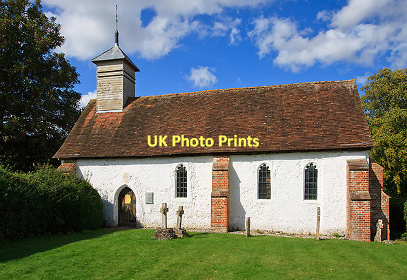 Photo 6"x4" St Nicholas's church, Freefolk Freefolk c2011