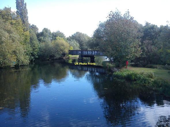 Photo 6"x4" Old railway bridge over the Great Ouse at Bedford Bedford\/TL0549 c2011