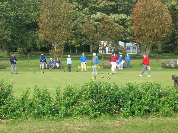 Photo 6"x4" Sewerby Bowls Club Bridlington c2011