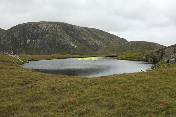 Photo 6"x4" Lochan south of Meilein Huisinis c2011