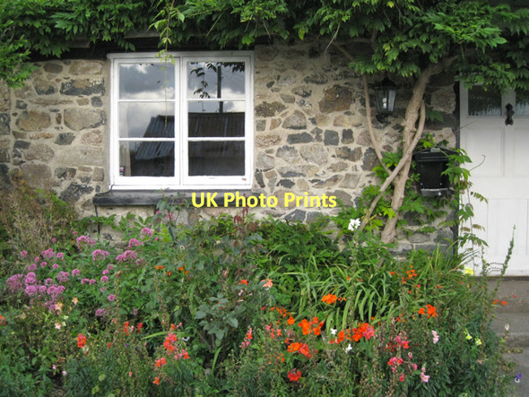 Photo 6"x4" Front garden, Hennock  Hennock c2011