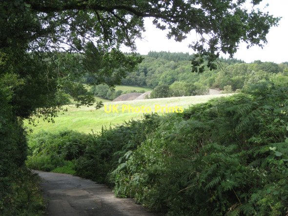 Photo 6"x4" A glimpse of mine spoil  Hennock c2011