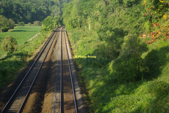 Photo 6"x4" Railway at Avoncliff Bradford-On-Avon c2011