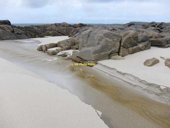 Photo 6"x4" Channel through Traigh Tuath Allathasdal c2011