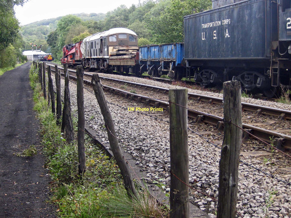 Photo 6"x4" Approaching the engine shed at Grosmont Esk Valley c2011